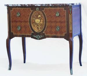 Byrå med två lådor, Louis XVI-stil, 1900-tal