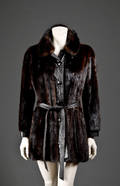 A.C Bang vintage pels af scanbrown mink, ca. str. 38