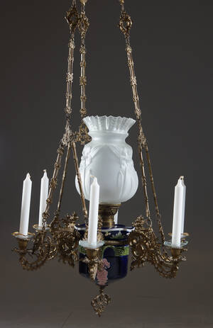 Takfotogenlampa, majolika Denna vara har satts till omförsäljning under nytt varunummer4086912