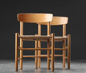Børge Mogensen. Et par stole af eg, model J-39 2