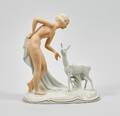Skulptur, Flicka  hind