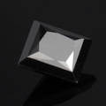 Uindfattet behandlet sort diamant ca 1.09  ct.