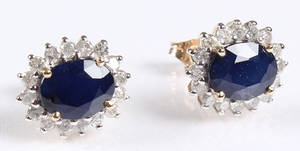 Par safir- og brillantørestikkere 2
