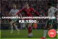 Gavekort fra DBU  - Til fordel for Red Barnet
