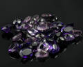 Uindfattet behandlede ametyst ca. 310 ct 40