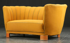 Bananformet sofa, 1940erne