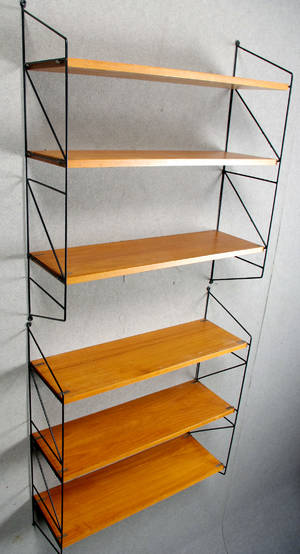 Stringhylla, väggmodell, 10 delar