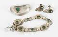 Collier 4 delar, silver, 195060-tal