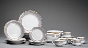 Kgl. Porcelæn Grå magnolia 30