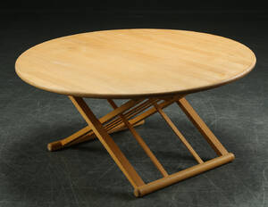 Haslev Møbelfabrik. Foldebord af bøg