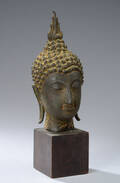 Thailandsk buddha-hovede af bronze, 1900-tallet