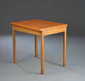 Spillebord af teak