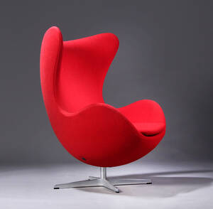 Arne Jacobsen. Ægget, lænestol, model 3316, 2006