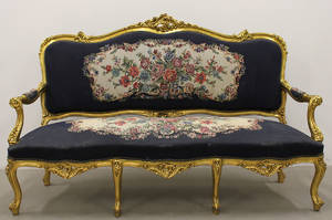 Soffa, rokokostil