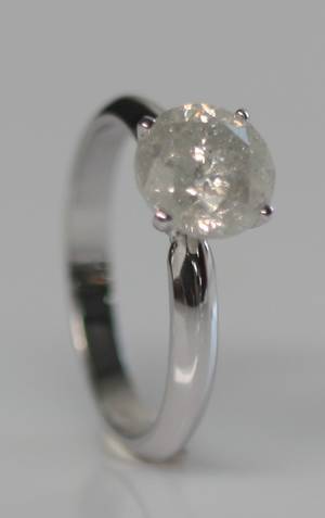 Solitairering, ca. 2.36 ct.