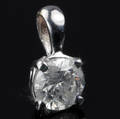 Brillant vedhæng ca. 0.32 ct.