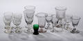 En samling gamle glas ca. 1880-1920 14