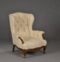 Wingback chair, ca. 1900