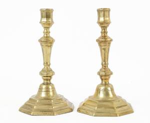 Ljusstakar ett par, snarlika, Frankrike, 1700-tal