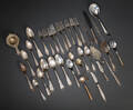 Samling diverse sølvtøj, 1700-1900-tallet 35