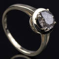 Solitaire ring ca. 1.35 ct.
