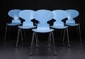 Arne Jacobsen. Seks stole, Myren 3101.6 Denne vare er sat til omsalg under nyt varenummer 4072338