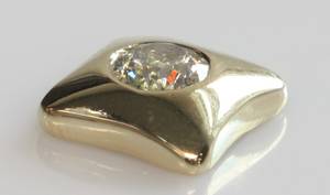 Brillantvedhæng, ca. 0.90 ct.