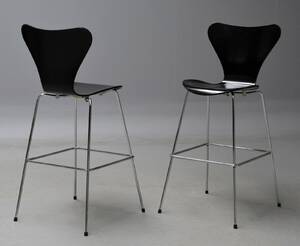 Arne Jacobsen. Barstole, model 3197 2