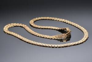 Italiensk halskæde af 18 kt. Guld