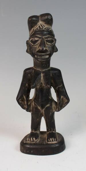 Afrikanische Fruchtbarkeitsfigur