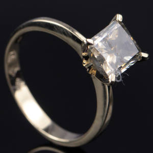 Solitaire ring ca. 1.98 ct.