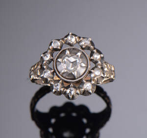 Vintage diamantring