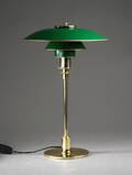 Poul Henningsen. PH 32 bordlampe, jubilæumsmodel.