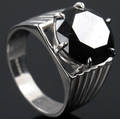 Solitaire ring ca. 10.57 ct.
