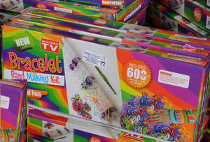 Kæmpe parti Loombands, ca. 900000 looms