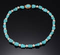 Turkis halskæde 