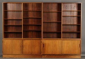 Aage hundevad. Reolsystem, palsander, 1960erne 4 
