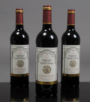 24 fl. Chateau tour du vieux castel 2009, Saint emillion grand cru