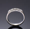 Brillant alliancring, ca 0.40 ct af 14 kt hvidguld Denne vare er sat til omsalg under nyt varenummer 4463303
