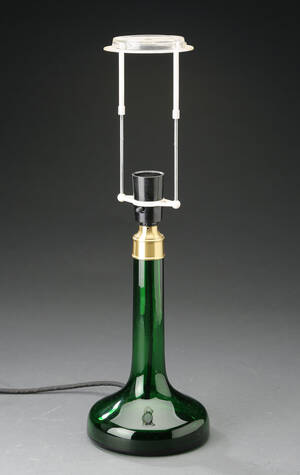 Bordlampe, Le Klint  Holmegaard, model 302 af Gunnar Biilmann Petersen  