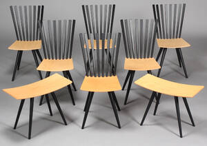Johannes Foersom  Peter Hiort Lorenzen for FDB. Seks stole, to skamler 8