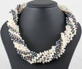 8 row fresh water pearl necklace
