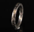 Ring af 14 kt. hvidguld med diamanter