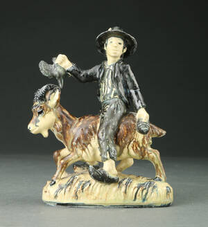 Arne Ingdam. figur af Klods Hans