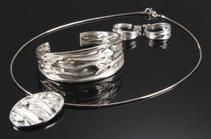 Smykkesæt i sterlingsølv 3