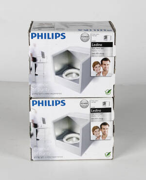 Vägglampor Philips Ledino, 1 par