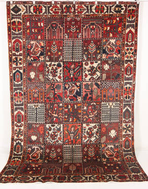 Orientmatta, handknuten, Bakhtiari, 320x205 cm