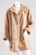 Persianer Wendejacke, beige, Gr. 44