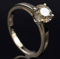 Solitaire ring ca. 1.20 ct.