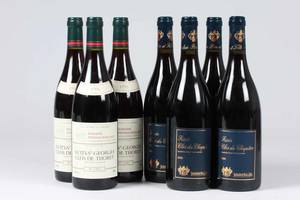 4 fl. Clos de Capitre Fixin 1 Cru 2000, 3 fl. Nuits-St-Georges Clos De Thorey 1 Cru 1996 7